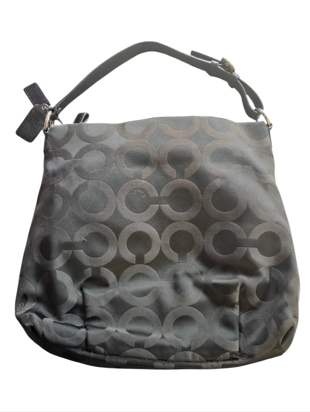 Coach Black Shoulder Bag - Picture 2 of 4